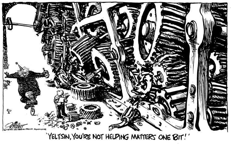 Pat Oliphant Comic Strip for September 19, 1989 