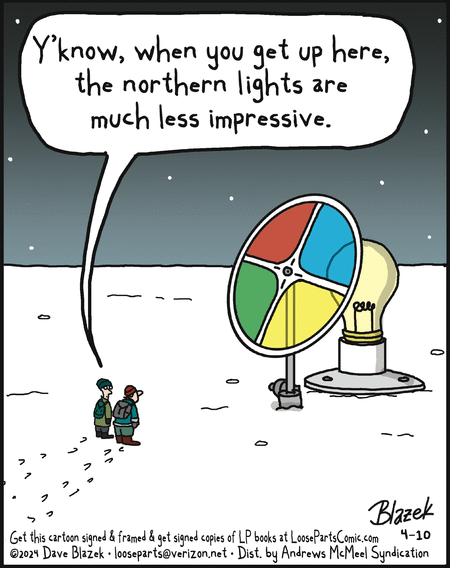 Loose Parts Comic Strip for April 10, 2024 