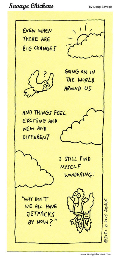 Savage Chickens Comic Strip for January 17, 2025 