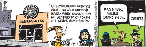 La Cucaracha Comic Strip for July 23, 2009 