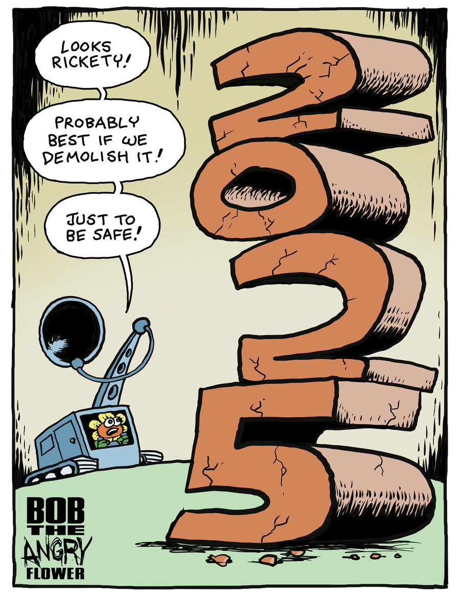 Bob the Angry Flower Comic Strip for December 30, 2024 