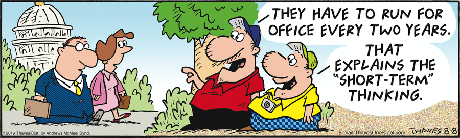 Frank and Ernest Comic Strip for August 08, 2019 