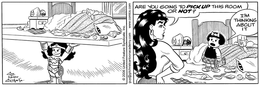 Nancy Comic Strip for May 22, 2006 