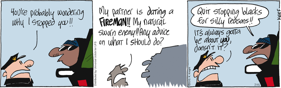 The Knight Life Comic Strip for July 15, 2015 