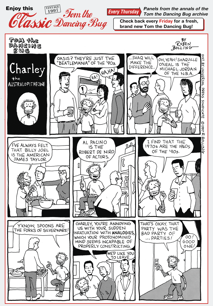 Tom the Dancing Bug Comic Strip for October 19, 2017 