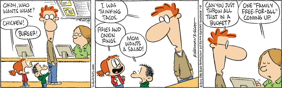 Baby Blues Comic Strip for January 08, 2018 