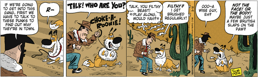 Rip Haywire Comic Strip for March 16, 2010 