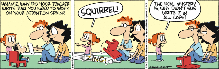 Baby Blues Comic Strip for March 03, 2017 
