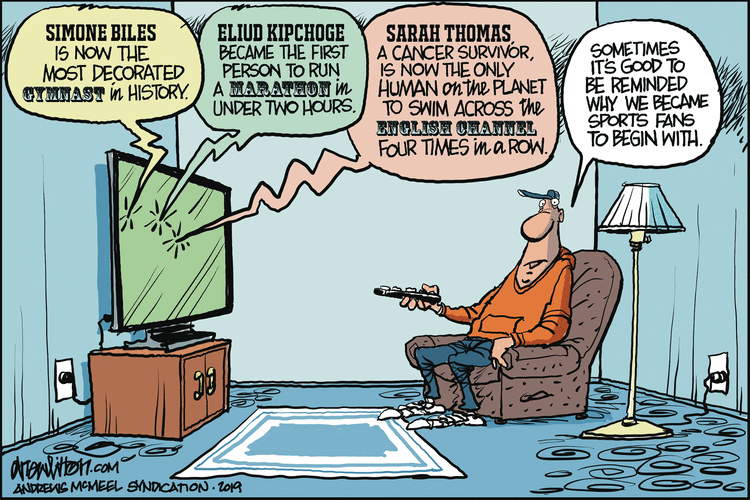 Win, Lose, Drew Comic Strip for October 14, 2019 