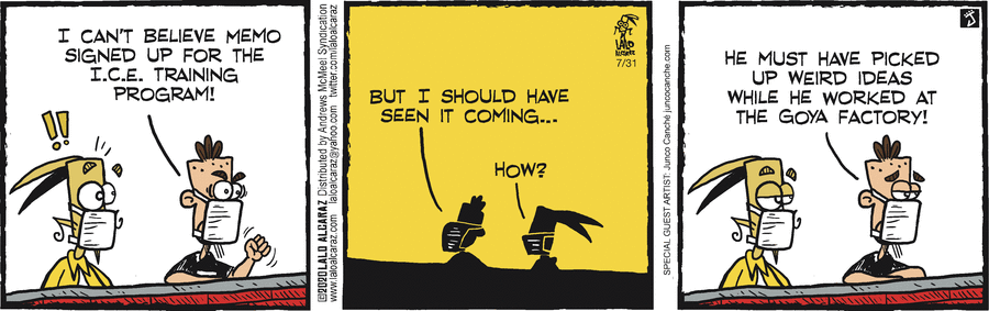 La Cucaracha Comic Strip for July 31, 2020 