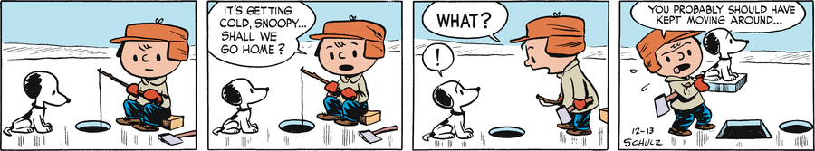 Peanuts Begins Comic Strip for December 13, 1951 