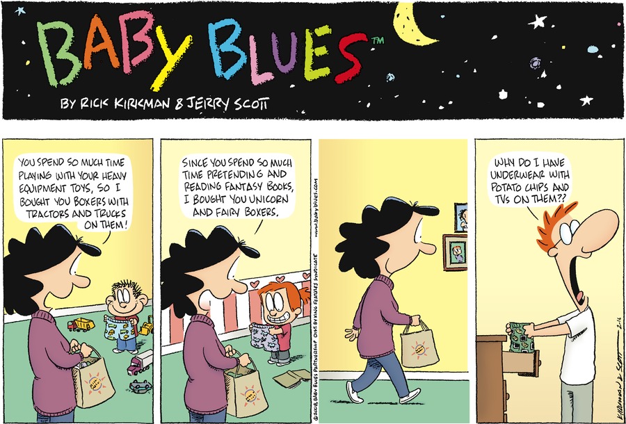 Baby Blues Comic Strip for February 16, 2014 