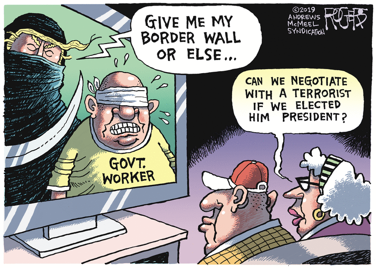 Rob Rogers Comic Strip for January 09, 2019 