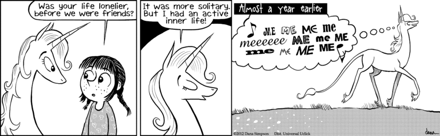 Phoebe and Her Unicorn Comic Strip for January 15, 2012 