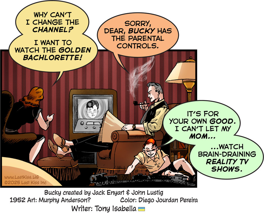 Last Kiss Comic Strip for February 05, 2025 