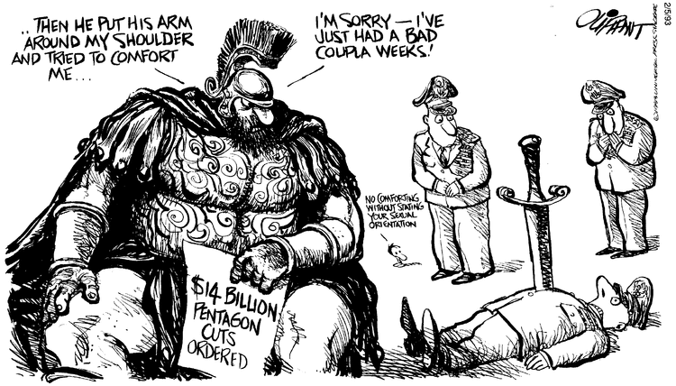 Pat Oliphant Comic Strip for February 05, 1993 