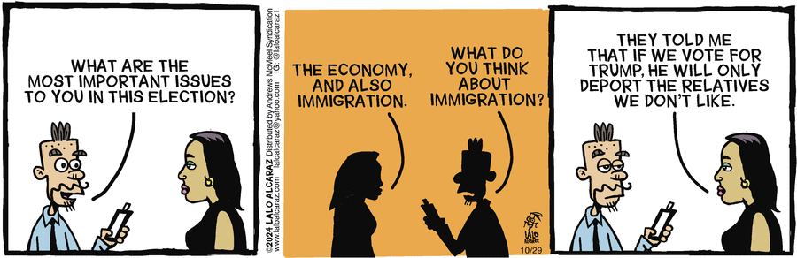 La Cucaracha Comic Strip for October 29, 2024 