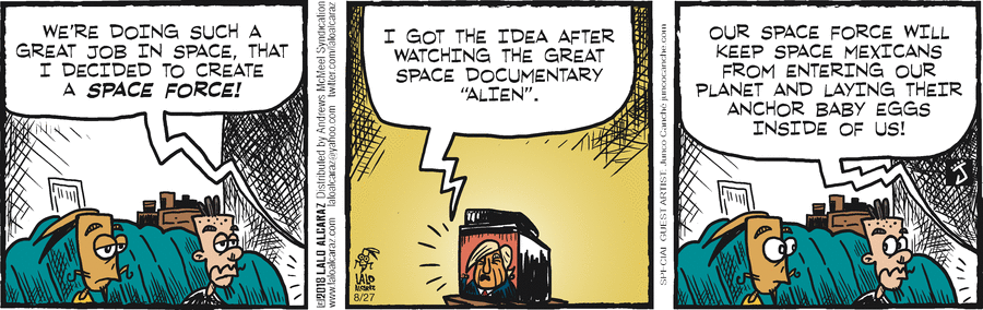 La Cucaracha Comic Strip for August 27, 2018 