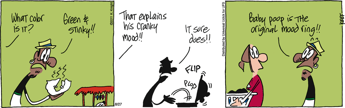 The Knight Life Comic Strip for August 27, 2011 