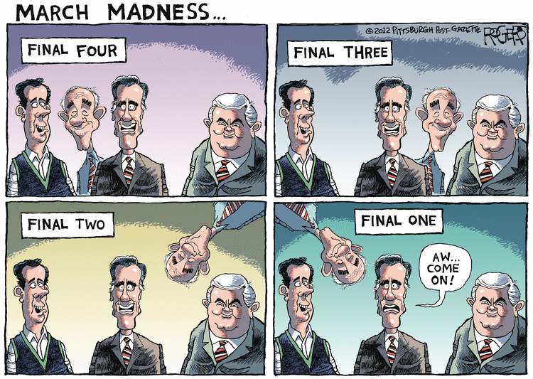 Rob Rogers Comic Strip for March 20, 2012 