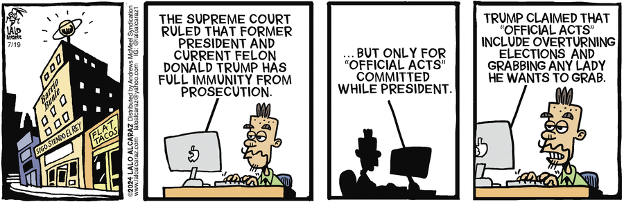 La Cucaracha Comic Strip for July 19, 2024 