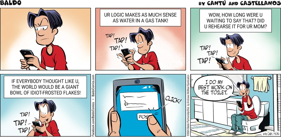 Baldo Comic Strip for July 14, 2024 
