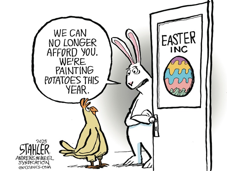 Jeff Stahler Comic Strip for February 16, 2025 