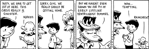 Big Top Comic Strip for May 12, 2003 