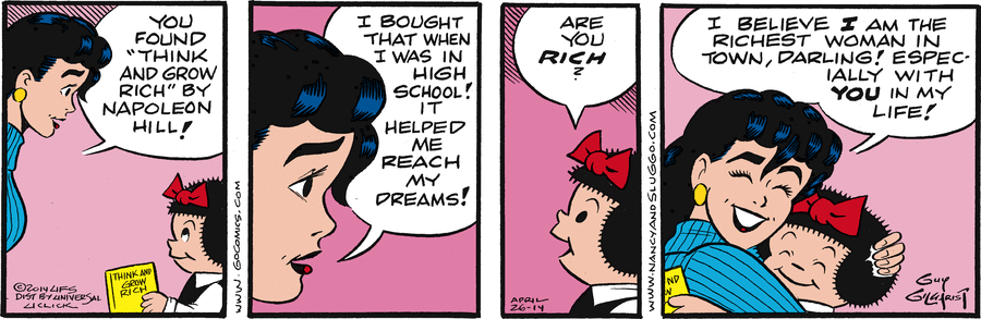 Nancy Comic Strip for April 26, 2014 