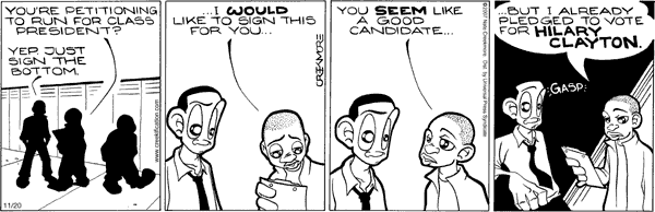 Maintaining Comic Strip for November 20, 2007 