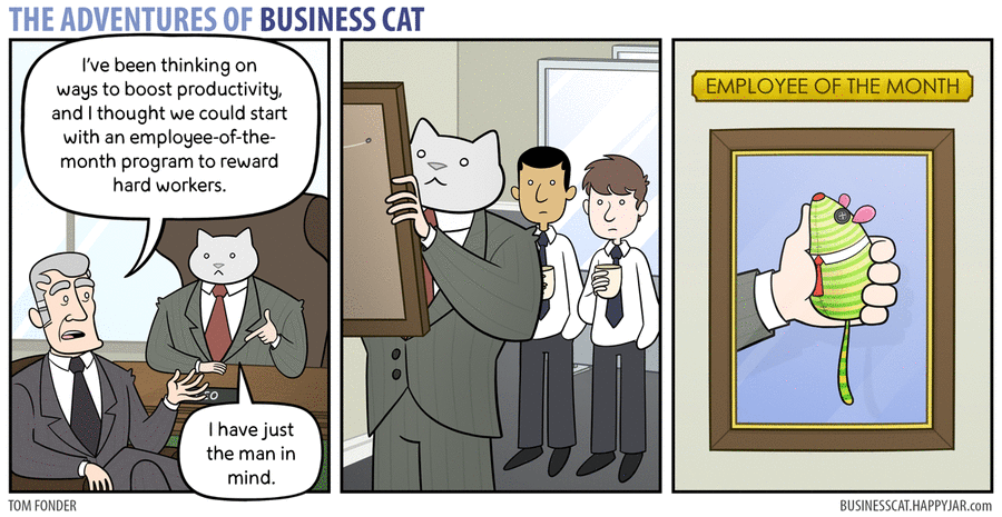 The Adventures of Business Cat Comic Strip for February 22, 2016 