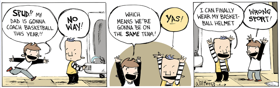Wallace the Brave Comic Strip for January 16, 2017 