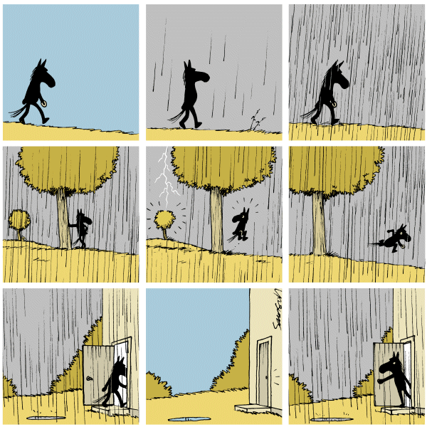 Dark Side of the Horse Comic Strip for March 18, 2012 