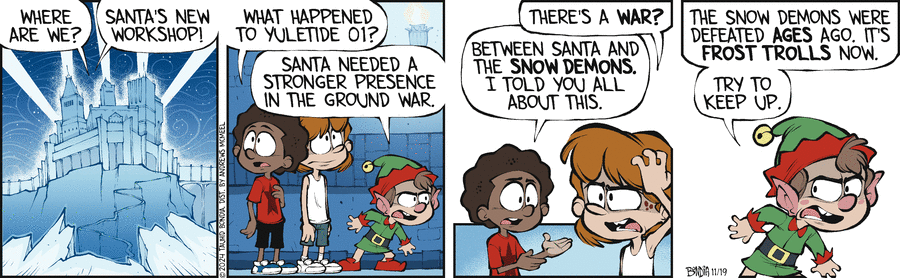 Crabgrass Comic Strip for November 19, 2024 