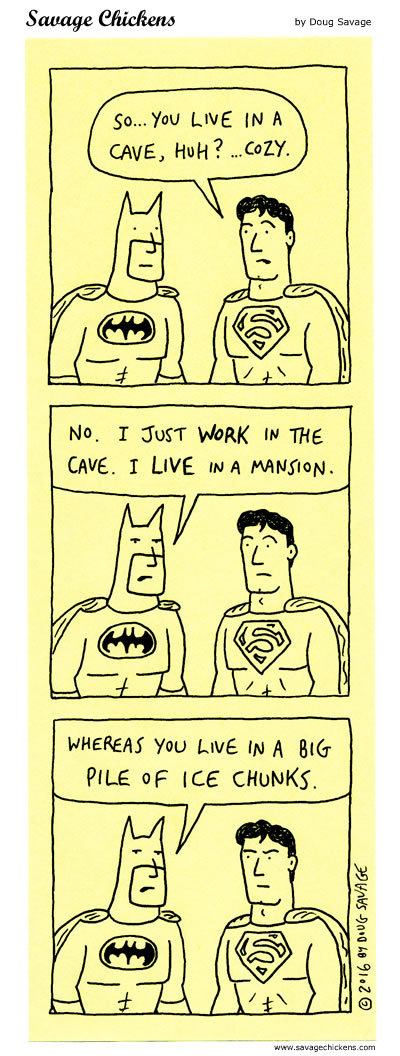 Savage Chickens Comic Strip for March 19, 2020 