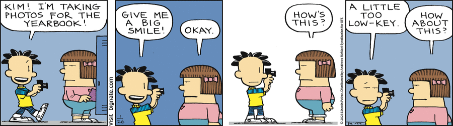 Big Nate Comic Strip for January 26, 2023 