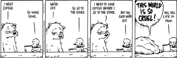 Big Top Comic Strip for April 17, 2004 