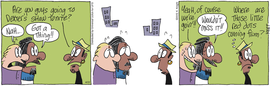 The Knight Life Comic Strip for April 22, 2013 
