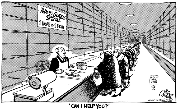Pat Oliphant Comic Strip for September 25, 1989 