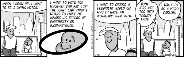 Candorville Comic Strip for September 13, 2004 