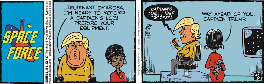 La Cucaracha Comic Strip for August 29, 2018 
