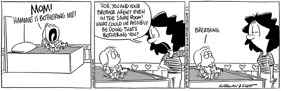 Baby Blues Comic Strip for May 04, 1999 