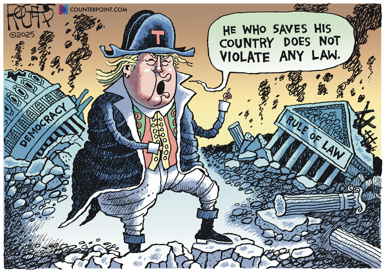 Rob Rogers Comic Strip for February 18, 2025 