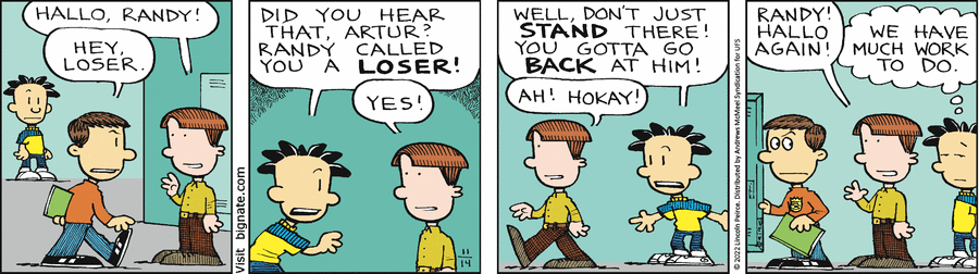Big Nate Comic Strip for November 14, 2022 