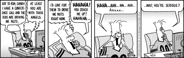 Home and Away Comic Strip for June 23, 2008 