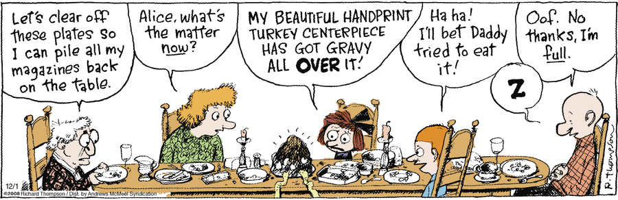 Cul de Sac Comic Strip for December 01, 2023 