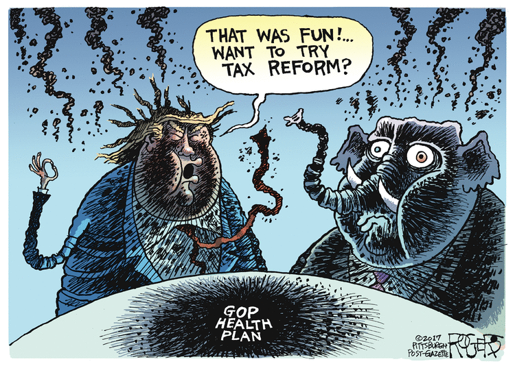 Rob Rogers Comic Strip for March 28, 2017 