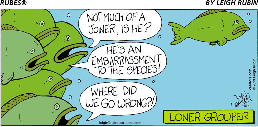 Rubes Comic Strip for November 12, 2023 