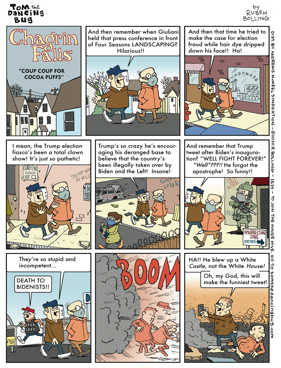 Tom the Dancing Bug Comic Strip for November 27, 2020 