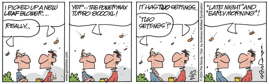 Next Door Neighbors Comic Strip for October 02, 2024 